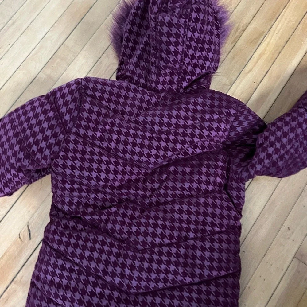 Juicy Couture Girls‎ Coat Faux Fur Hooded Winter Jacket Warm Padded Parka Hoodie